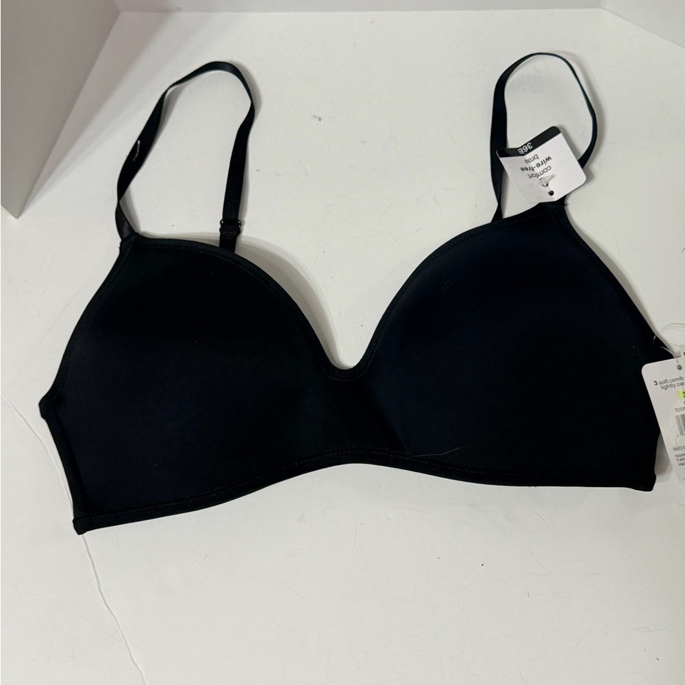 T.J.Maxx Black‎ Smooth T-Shirt Bra